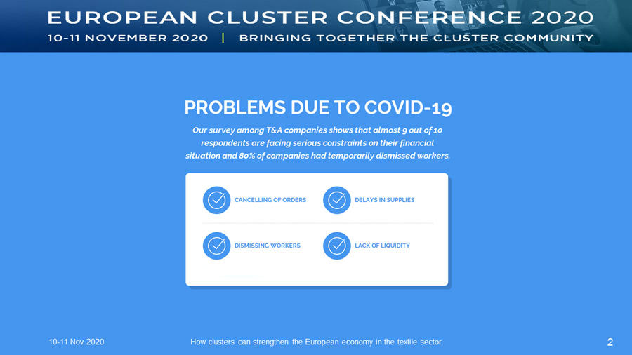 How clusters can strengthen the European economy in the textile sector