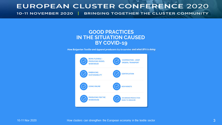 How clusters can strengthen the European economy in the textile sector