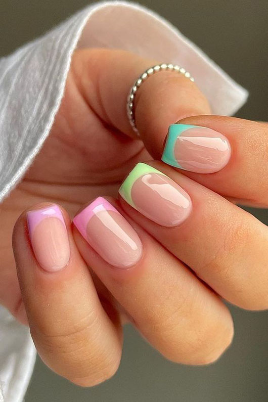 85 Best French Manicure Designs To Modernize The Classic Mani