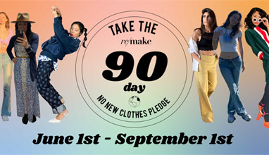 Your Positive Impact on Fashion - 90 day No New Clothes Pledge