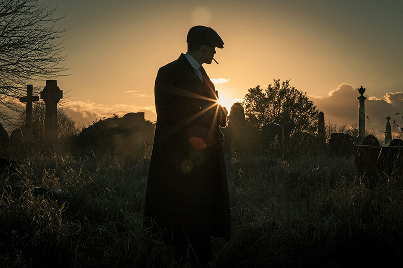 Handmade Peaky Blinders Blue Wool Overcoat Thomas Shelby -  Portugal