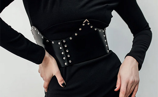 How to make a leather corset belt - Bleak&Sleek, USA