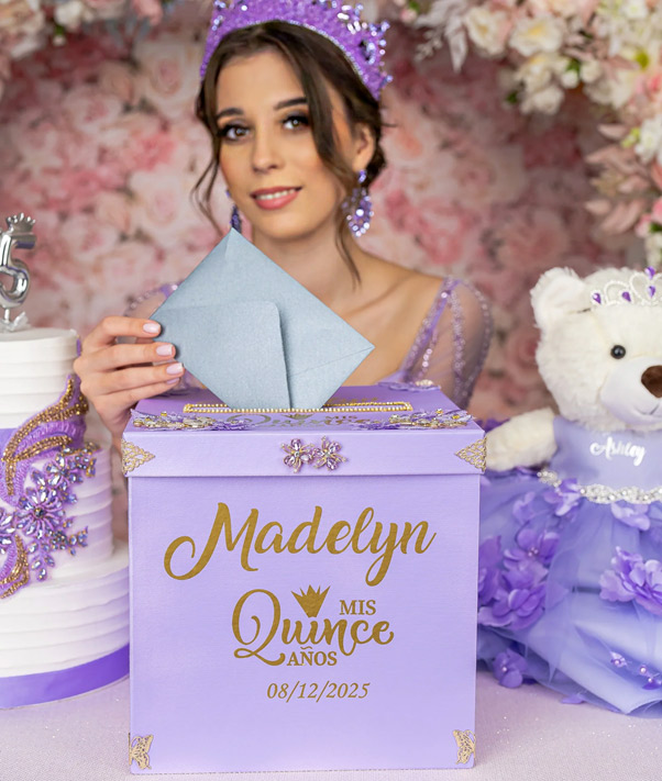 Large Gift Boxes for Quinceanera 