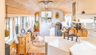 The New Wave of Fashion Stylish Bus Renovation 
