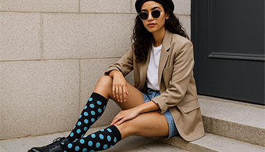 Compression Socks, But Make It Fashion: How to Style Them for Everyday Wear