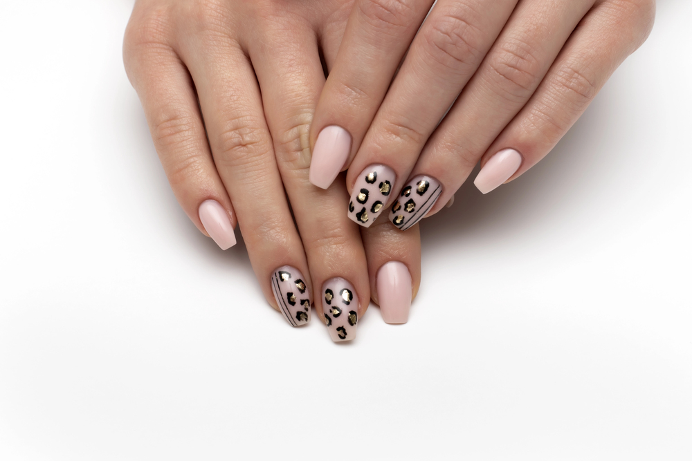 leopard nails