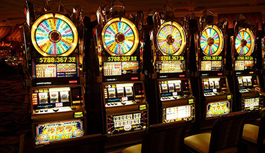 Iconic slot machine graphics in runway collections