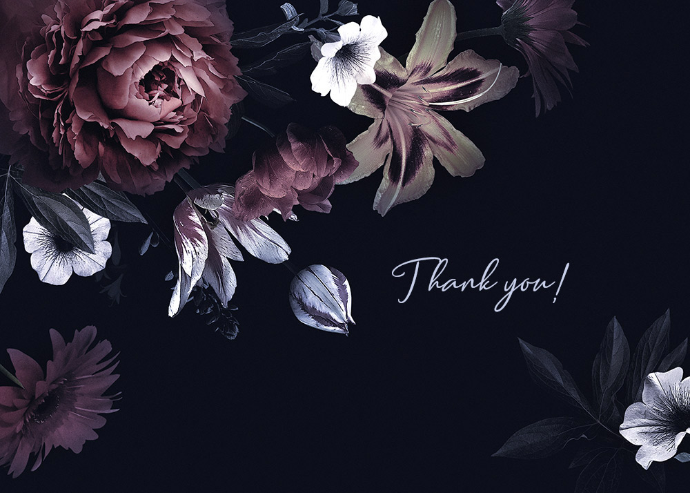 Floral Vintage Card