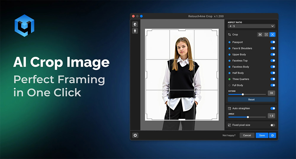 AI crop image