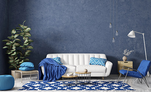 How a Blue Plaid Rug Can Add Warmth and Character to Any Room