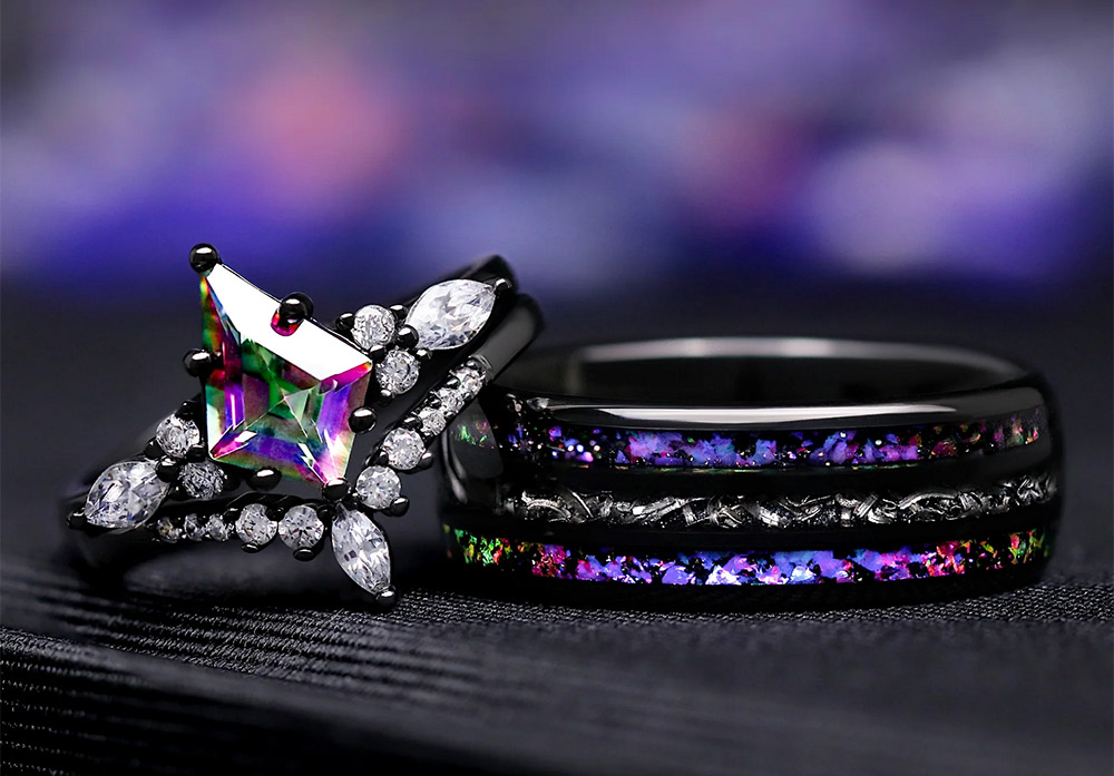 Meteorite ring
