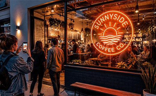 How Do Custom Neon Business Signs Help with Branding?