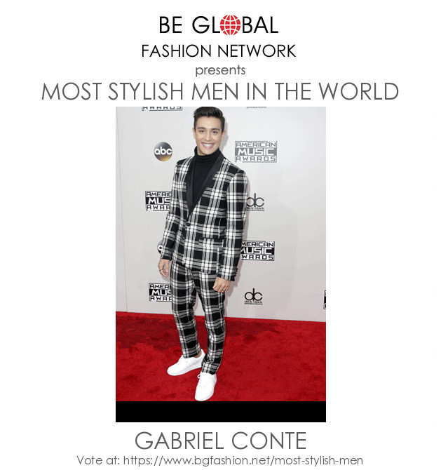 Vote for Gabriel Conte 2021 Most Stylish Men  2021